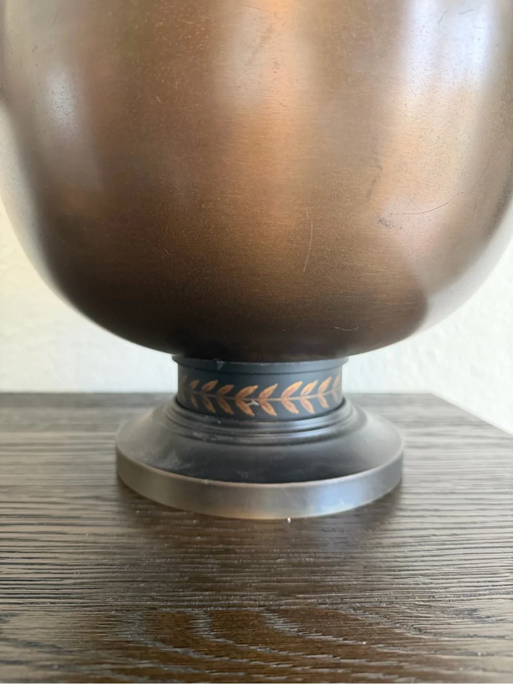Vintage Bronze 4 bottle champagne chiller bath